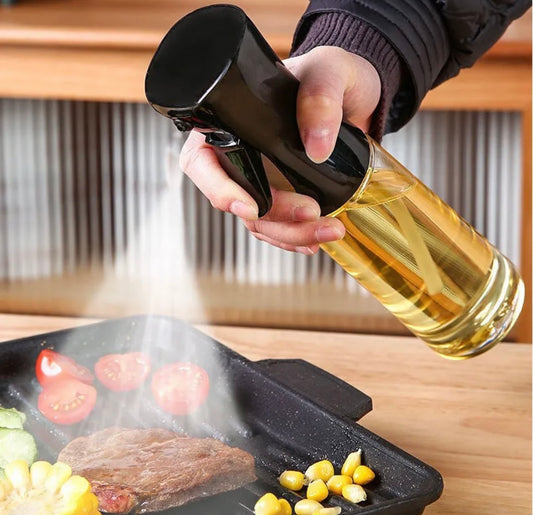 200ml 300ml 500ml Oil Spray Bottle Kitchen Cooking Olive Oil Dispenser Camping BBQ Baking Vinegar Soy Sauce Sprayer Containers