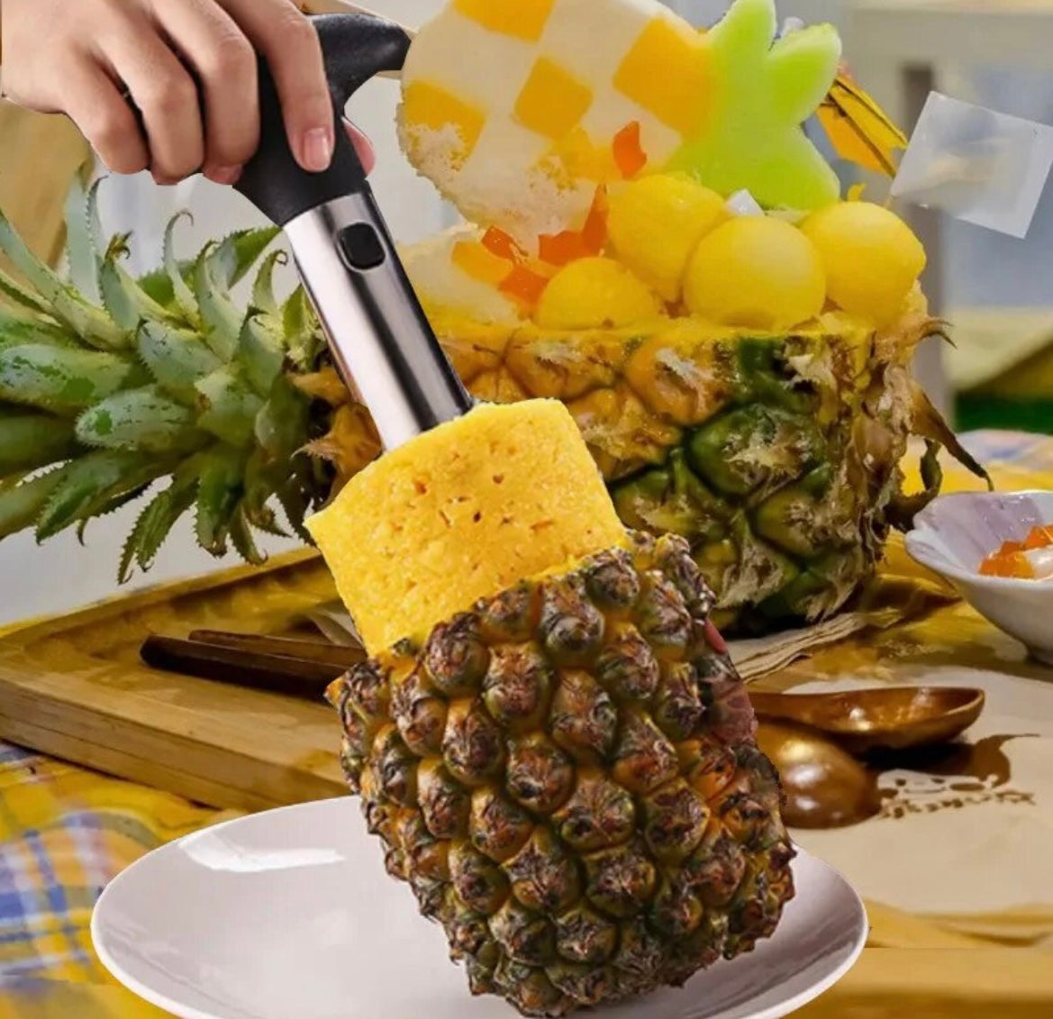 Pineapple Cutter and Corer